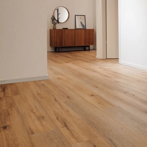 Hardwood flooring in a Raleigh, NC home